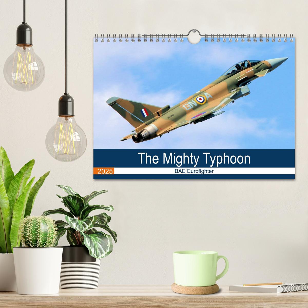 Bild: 9781325954308 | The Mighty Eurofighter Typhoon (Wall Calendar 2025 DIN A4...