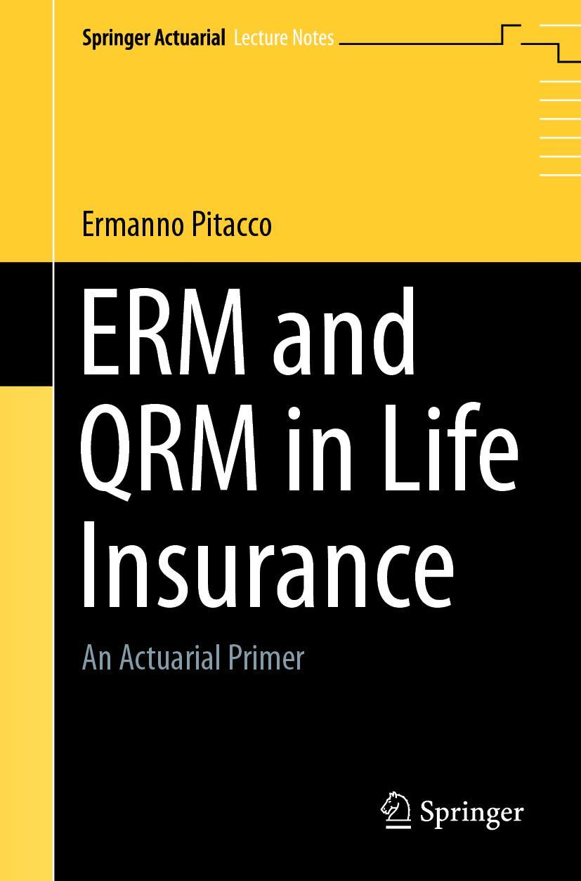 Cover: 9783030498511 | ERM and QRM in Life Insurance | An Actuarial Primer | Ermanno Pitacco