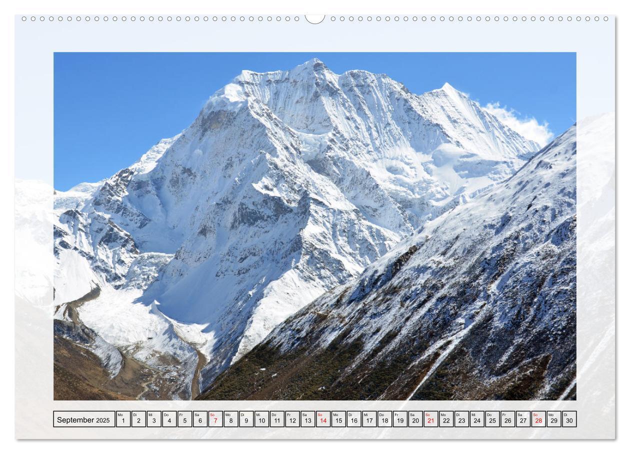 Bild: 9783435055708 | NEPALS Bergriesen im grandiosen Himalaya (Wandkalender 2025 DIN A2...