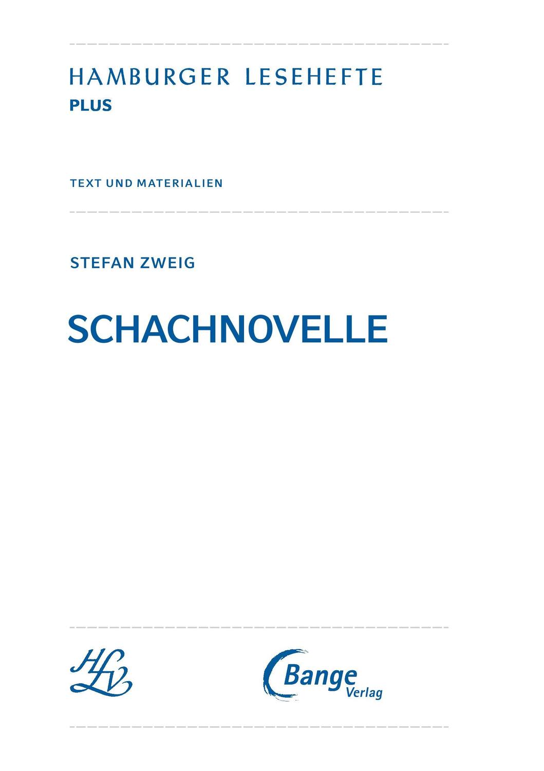 Bild: 9783804425712 | Schachnovelle (Textausgabe) | Stefan Zweig | Taschenbuch | Deutsch