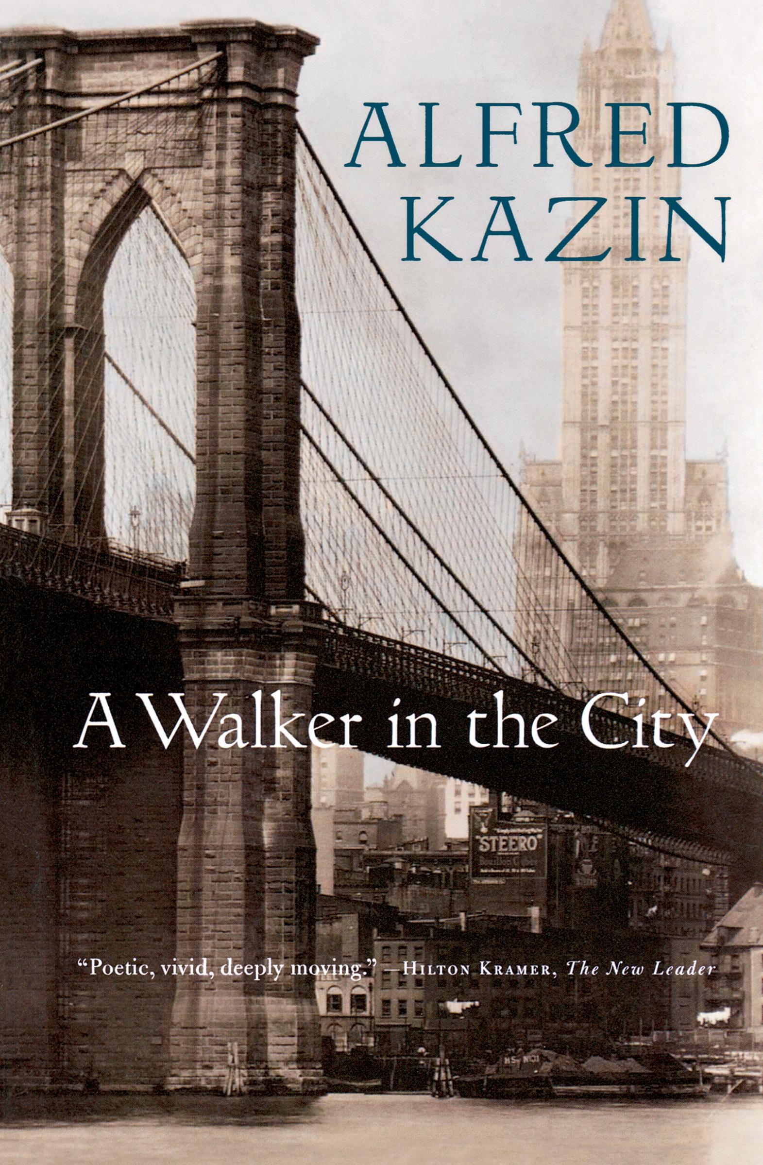 Cover: 9780156941761 | A Walker in the City | Alfred Kazin | Taschenbuch | Englisch