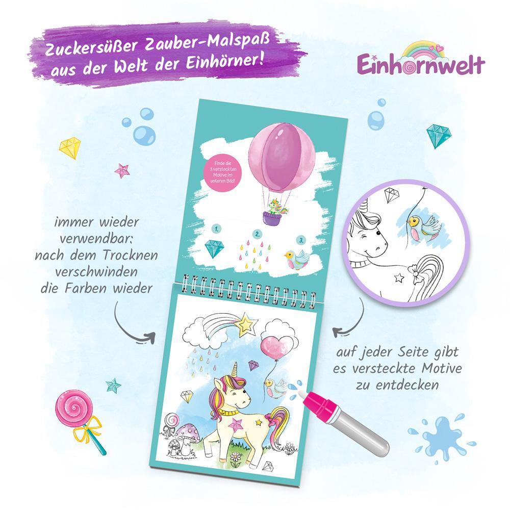 Bild: 9783988022783 | Trötsch Wassermalspaß mit Zauberstift Einhornwelt | KG | Taschenbuch