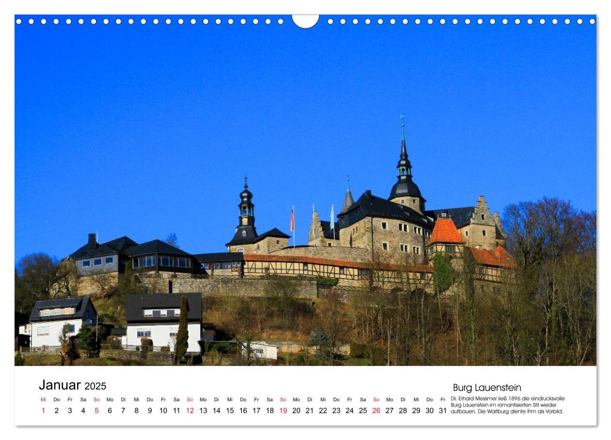 Bild: 9783435518500 | Deutschlands Burgen - Von der Burg zum Schloss (Wandkalender 2025...