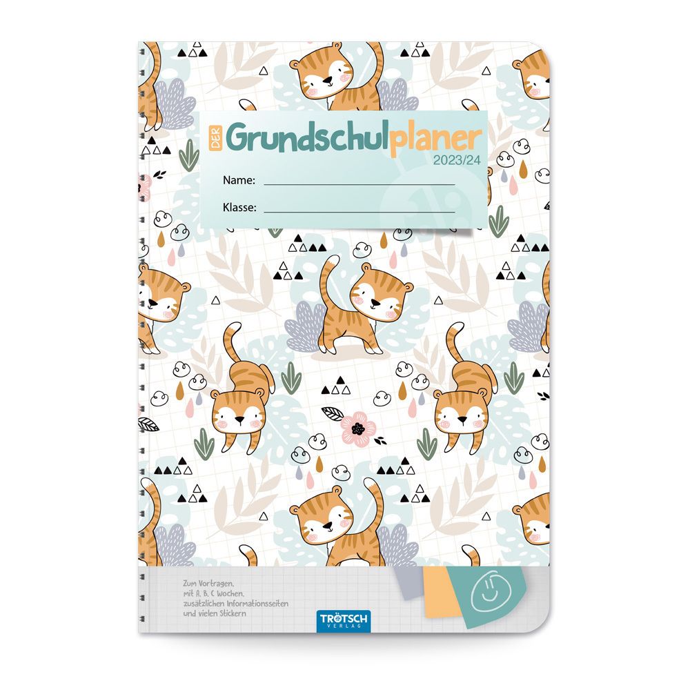 Cover: 9783965529274 | Trötsch Grundschulplaner Kleiner Tiger 23/24 | Co.KG | Kalender