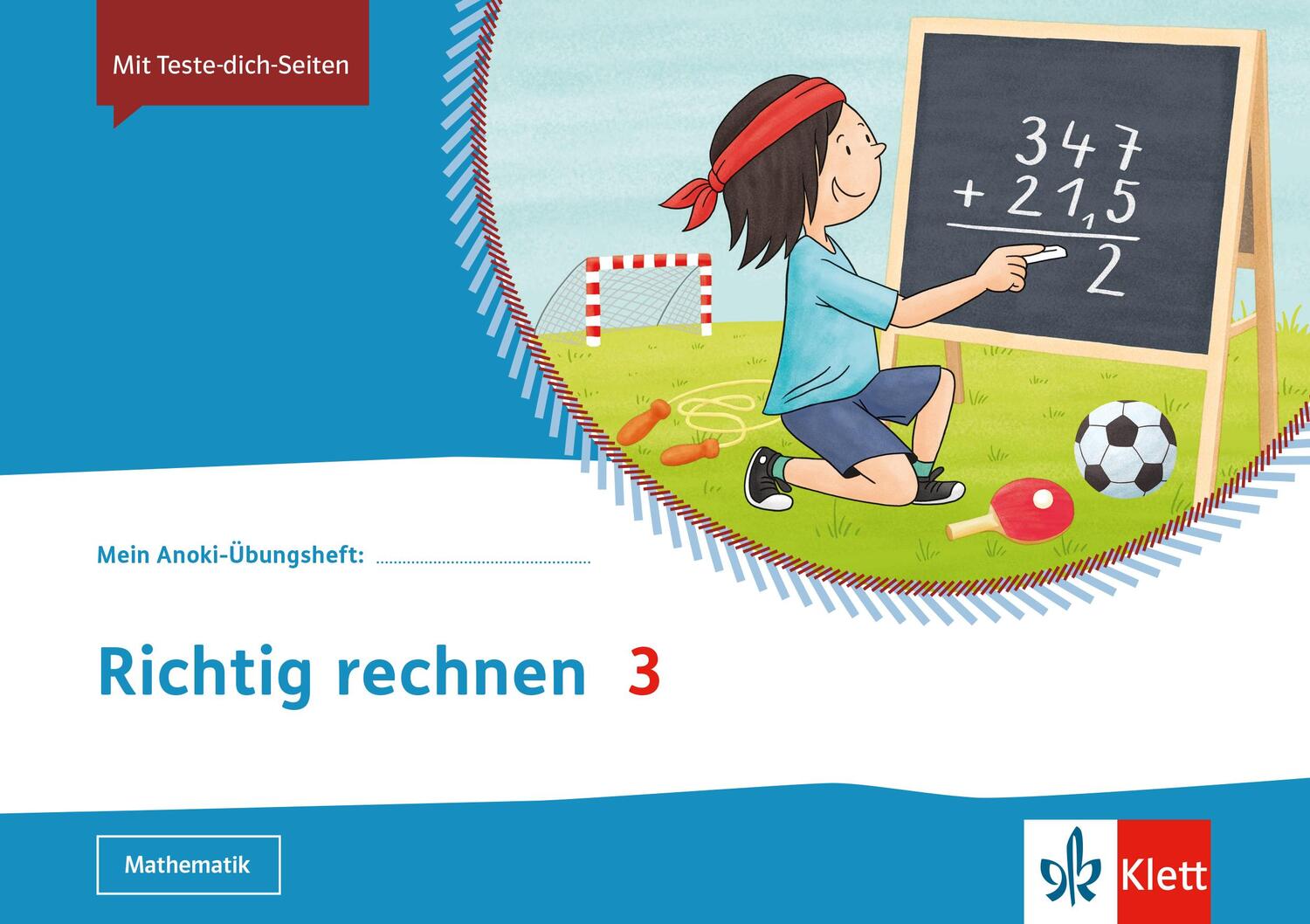 Cover: 9783121620883 | Mein Anoki-Übungsheft. Richtig rechnen 3. Übungsheft Klasse 3 | 2022