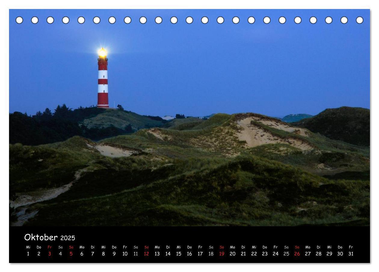 Bild: 9783435826377 | Amrum (Tischkalender 2025 DIN A5 quer), CALVENDO Monatskalender | 2025