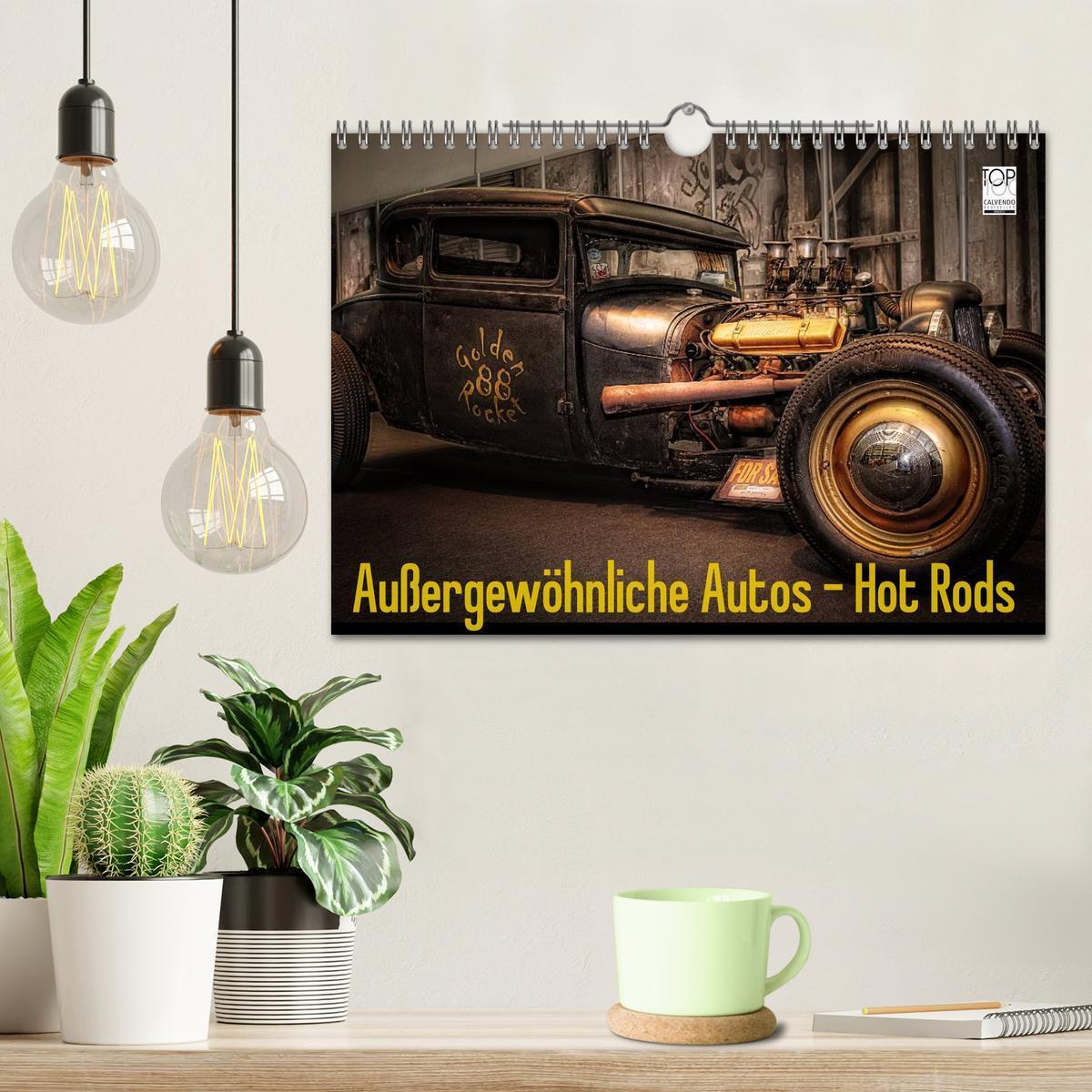 Bild: 9783435772452 | Außergewöhnliche Autos - Hot Rods (Wandkalender 2025 DIN A4 quer),...