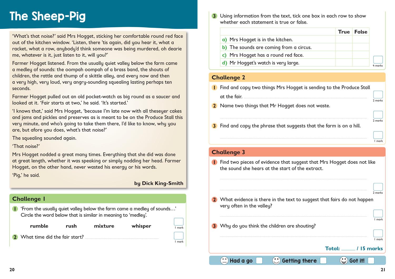 Bild: 9780008467579 | Year 3 Reading Comprehension Targeted Practice Workbook | Collins Ks2