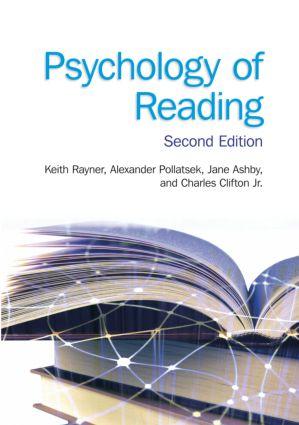 Cover: 9781848729759 | Psychology of Reading | 2nd Edition | Alexander Pollatsek (u. a.)