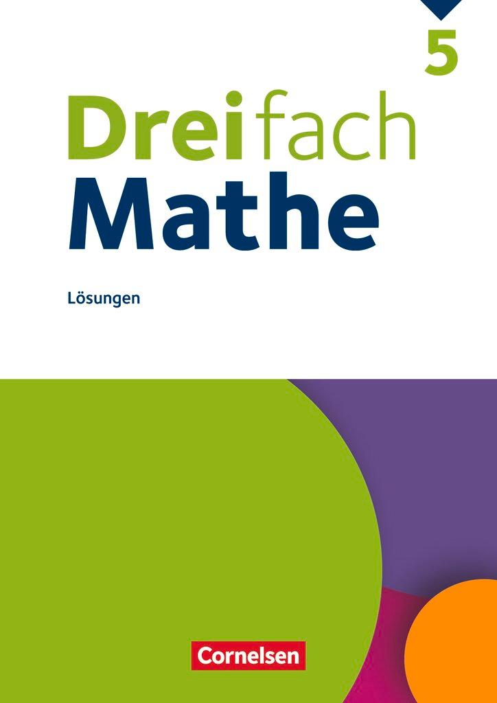 Cover: 9783060436361 | Dreifach Mathe 5. Schuljahr - Lösungen zum Schülerbuch | Kartoniert