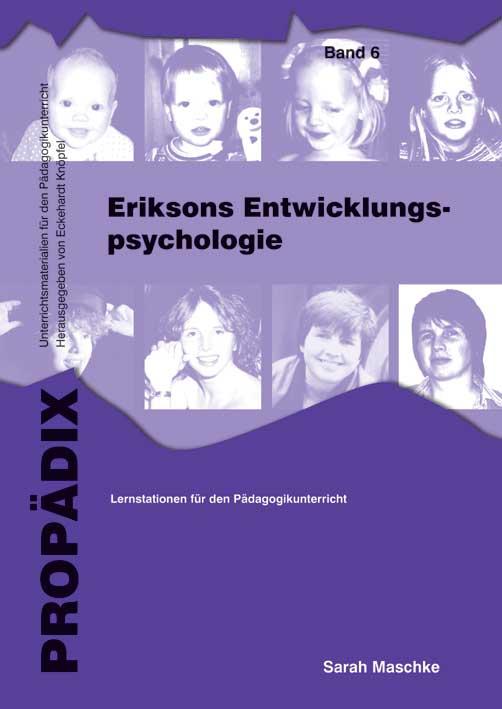 Cover: 9783834009401 | Eriksons Entwicklungspsychologie | Sarah Maschke | Taschenbuch | 78 S.