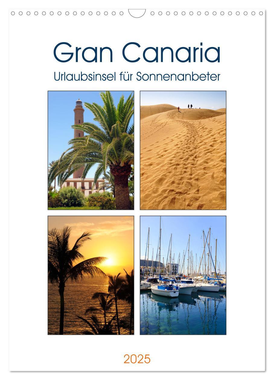 Cover: 9783435967865 | Gran Canaria - Urlaubsinsel für Sonnenanbeter (Wandkalender 2025...