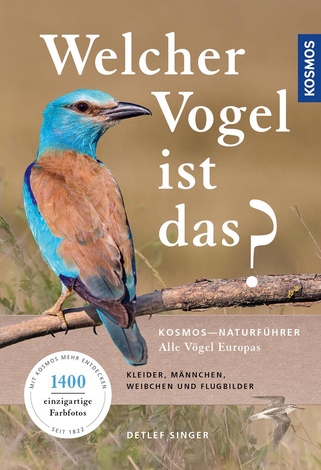 Cover: 9783440157435 | Welcher Vogel ist das? | Detlef Singer | Taschenbuch | 432 S. | 2017