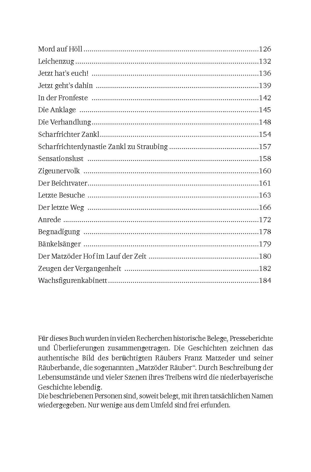 Bild: 9783955877330 | Matzeder - Räuber, Mörder, Delinquent | Altbayern 1810 - 1851 | Buch