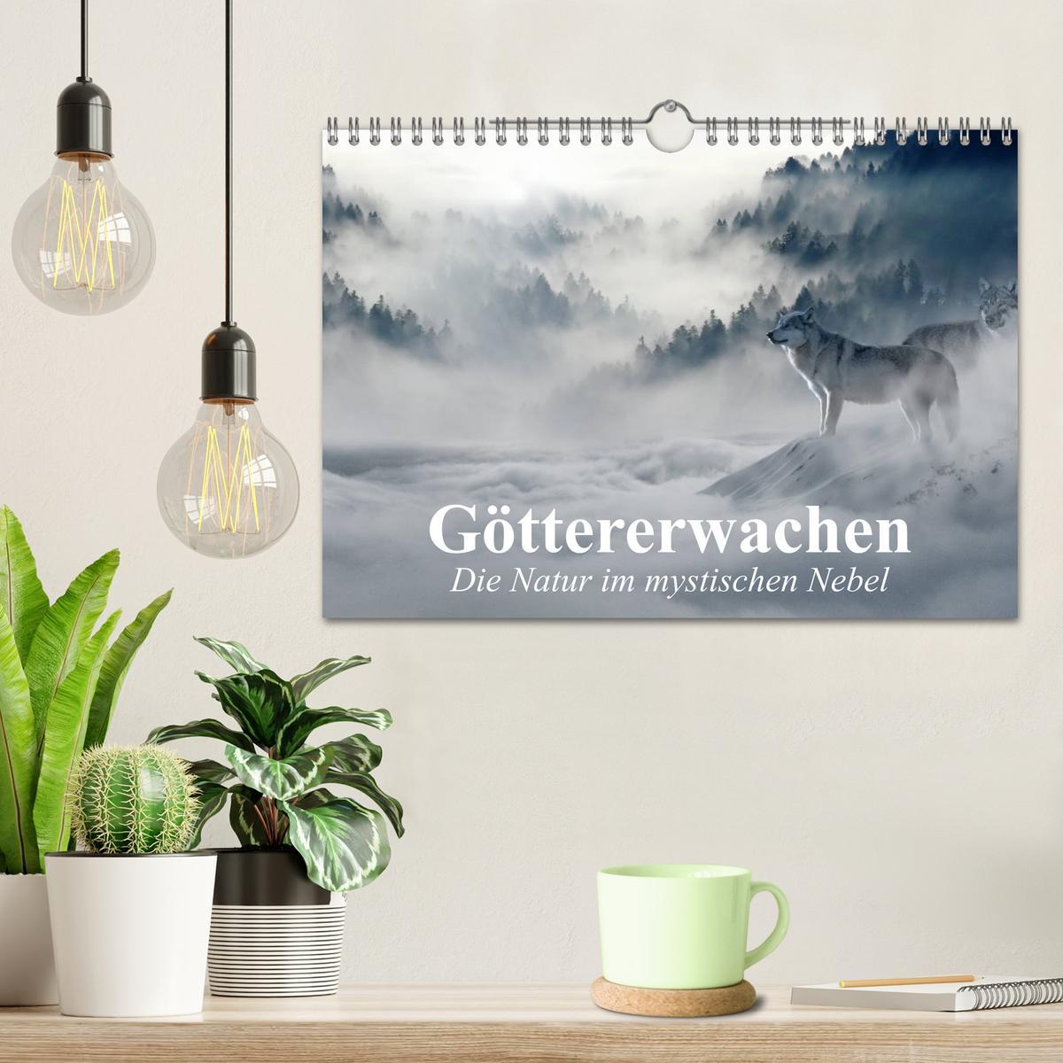 Bild: 9783435444281 | Göttererwachen. Die Natur im mystischen Nebel (Wandkalender 2025...