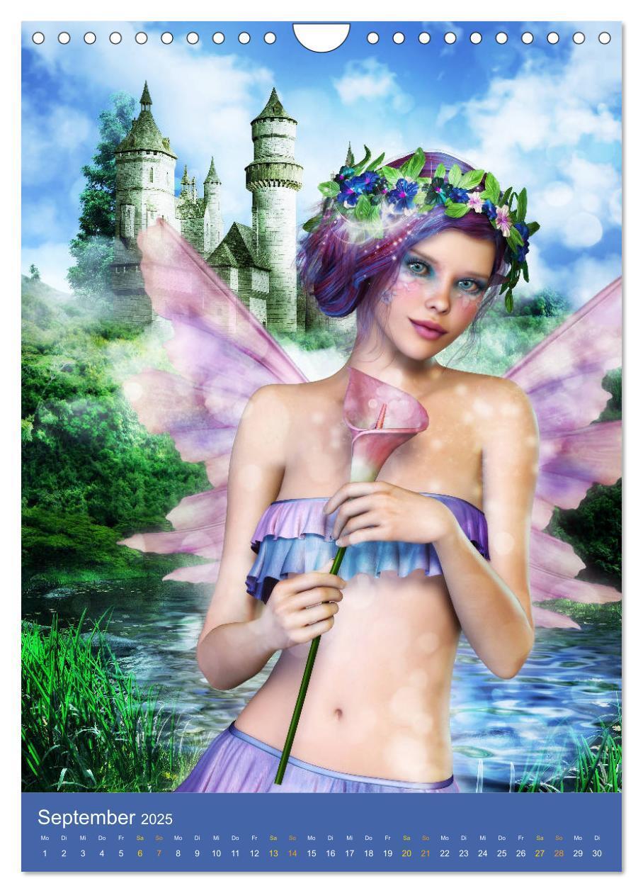 Bild: 9783435996247 | Fantasy Lichtwesen (Wandkalender 2025 DIN A4 hoch), CALVENDO...