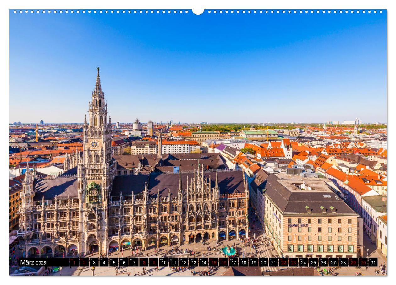 Bild: 9783435209972 | MÜNCHEN Impressionen einer Weltstadt (Wandkalender 2025 DIN A2...