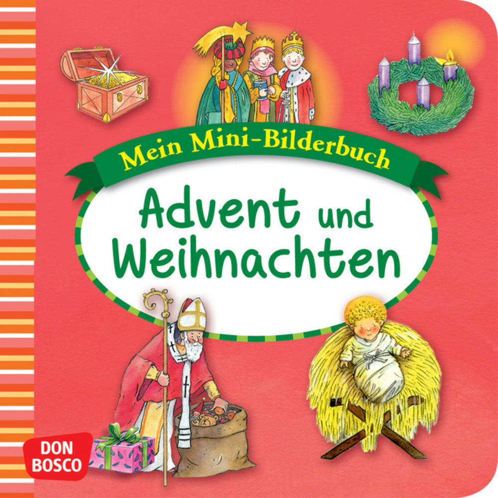 Cover: 9783769821840 | Advent und Weihnachten. Mini-Bilderbuch | Esther Hebert (u. a.) | 2015