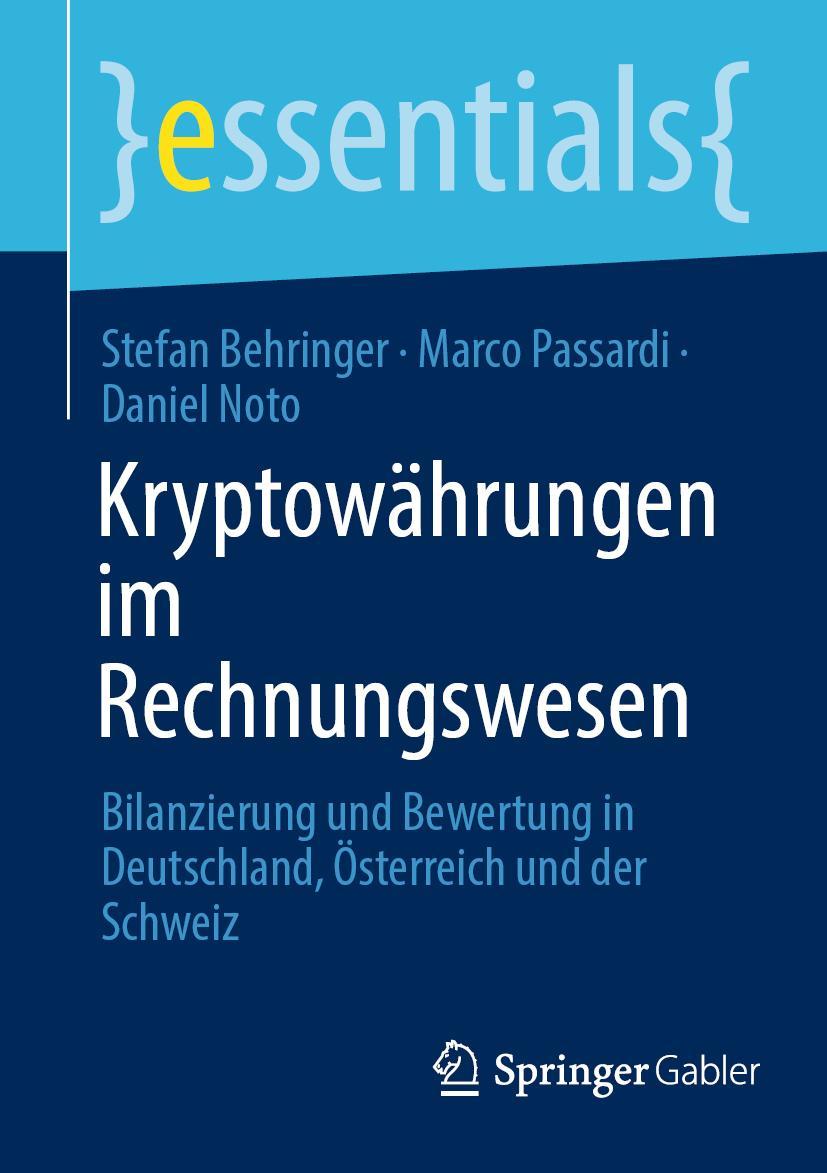 Cover: 9783658360535 | Kryptowährungen im Rechnungswesen | Stefan Behringer (u. a.) | Buch