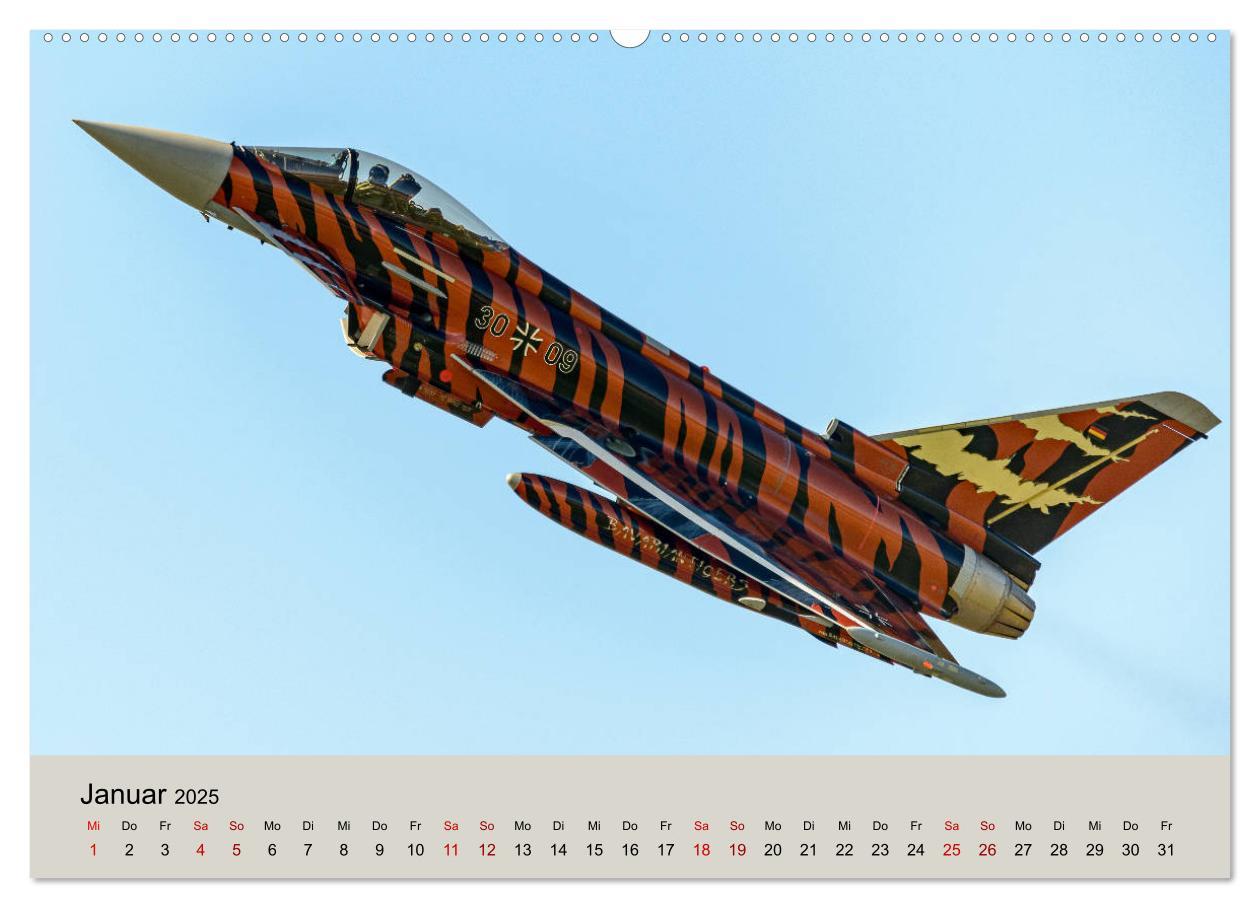 Bild: 9783435177653 | Kampfjet Eurofighter Typhoon (Wandkalender 2025 DIN A2 quer),...