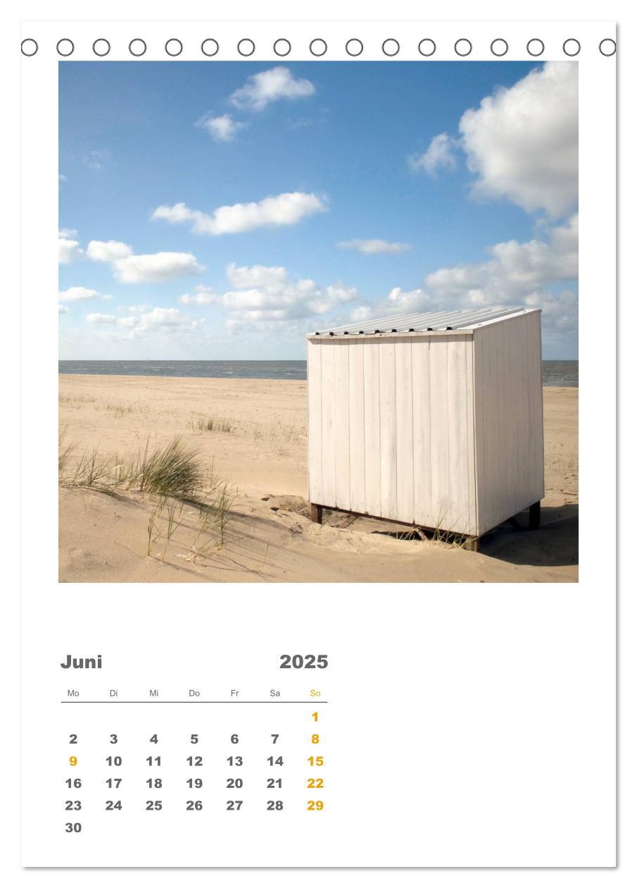 Bild: 9783457028063 | Hollands Strandparadies Zeeland (Tischkalender 2025 DIN A5 hoch),...