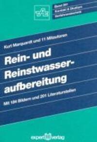 Cover: 9783816908968 | Rein- und Reinstwasseraufbereitung | Kontakt &amp; Studium 391 | Marquardt