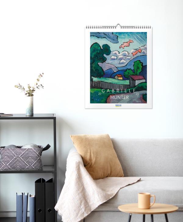 Bild: 9783731875468 | Gabriele Münter 2025 | Verlag Korsch | Kalender | Spiralbindung | 2025