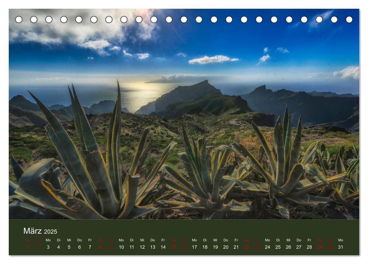 Bild: 9783435387502 | Bezauberndes Teneriffa (Tischkalender 2025 DIN A5 quer), CALVENDO...