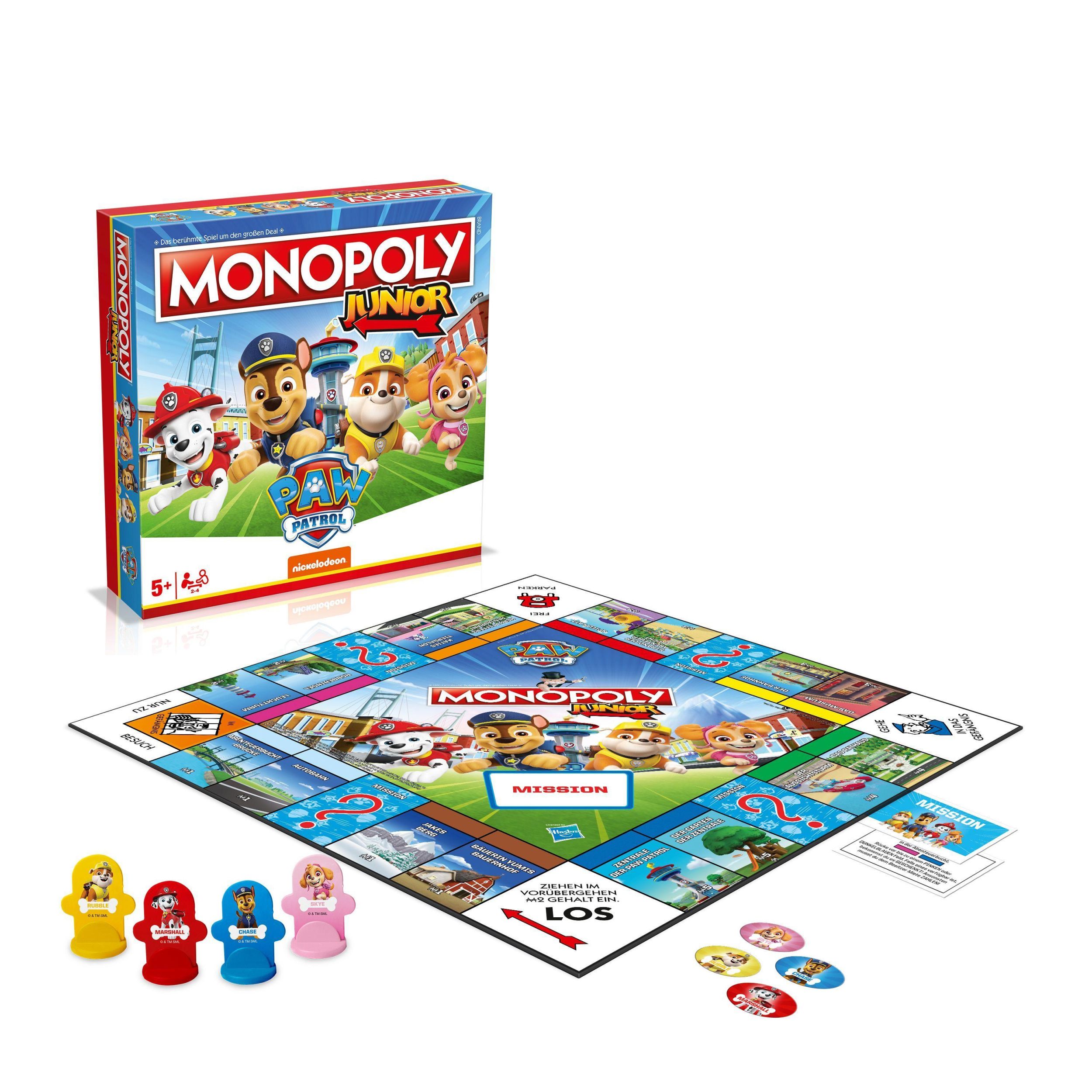 Bild: 5036905054331 | Monopoly Junior Paw Patrol | Spiel | Deutsch | 2023 | Winning Moves