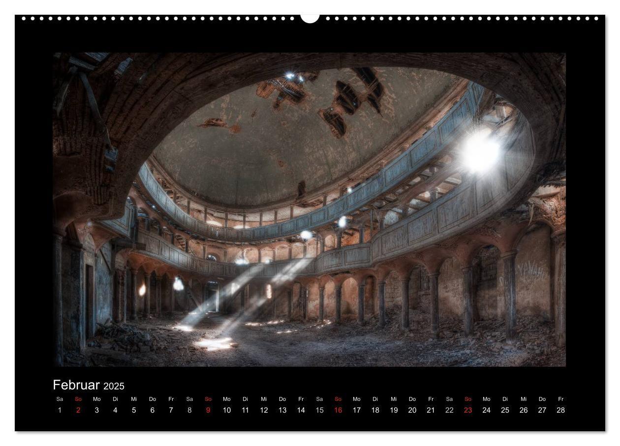 Bild: 9783435675333 | Lost Places - vergessene orte vergessener glanz (Wandkalender 2025...