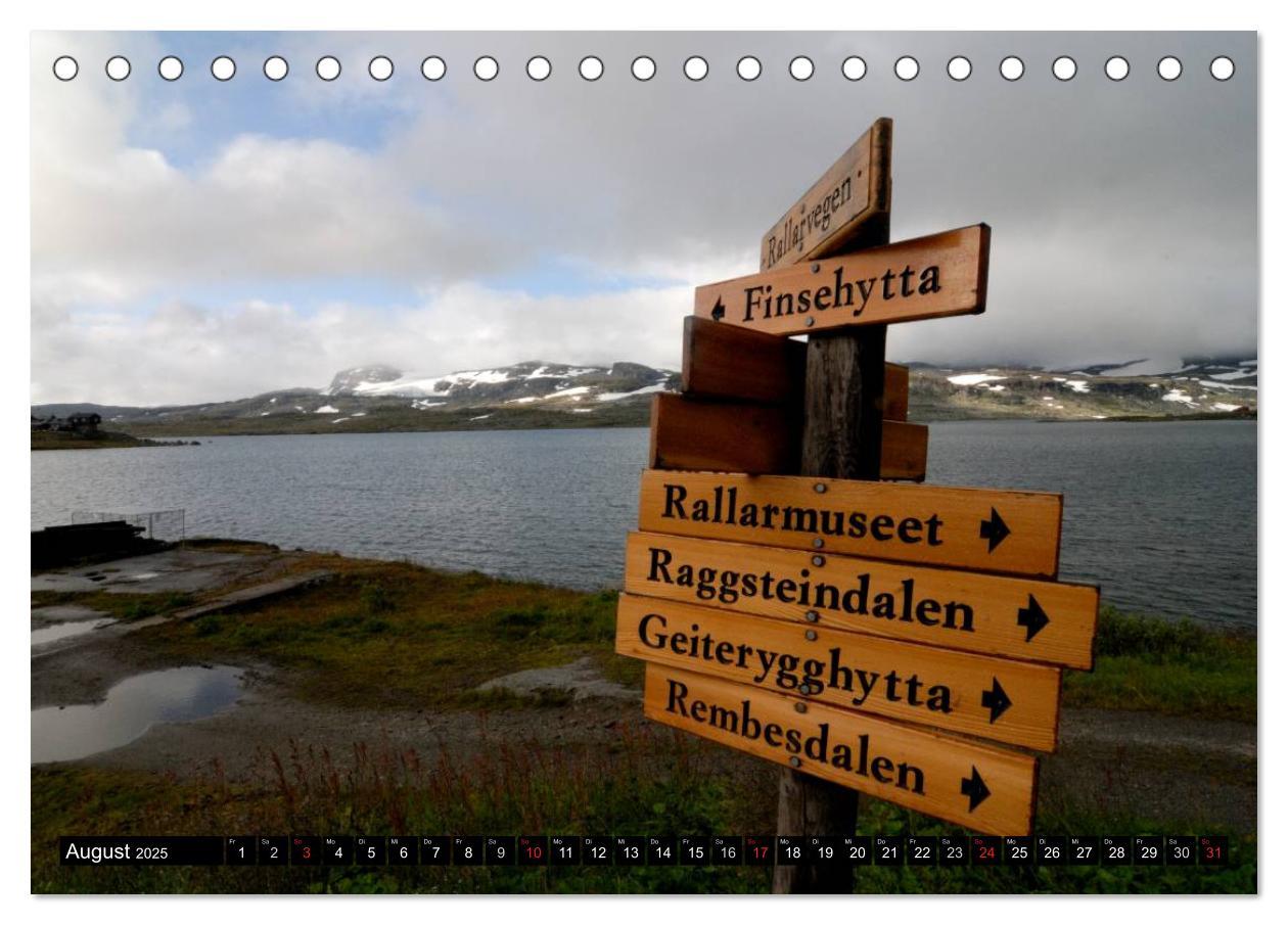 Bild: 9783435730872 | Streifzug durch Norwegens Hardangervidda (Tischkalender 2025 DIN A5...