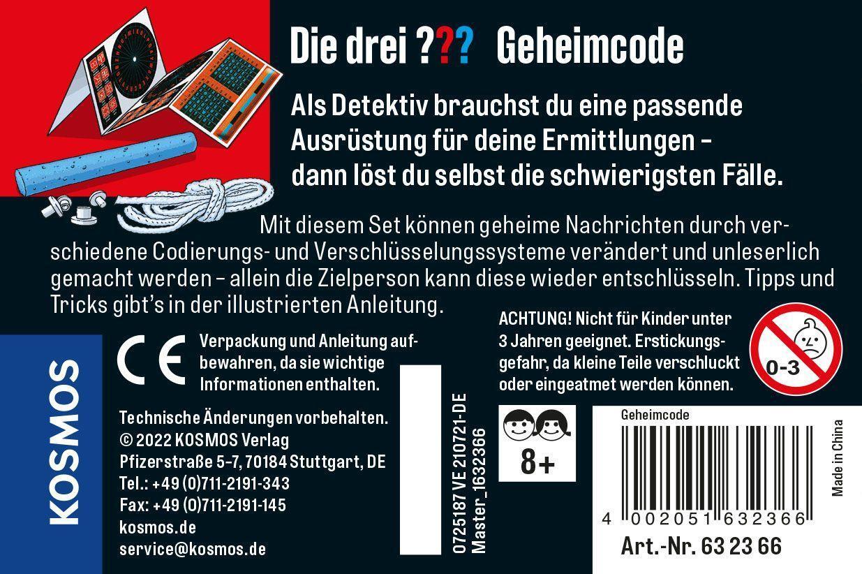 Bild: 4002051632366 | Die drei ??? Geheimcode | Detektiv-Set | Spiel | Die drei ??? | 2022