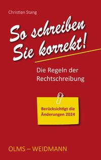 Cover: 9783615004748 | So schreiben Sie korrekt! | Christian Stang | Taschenbuch | 64 S.