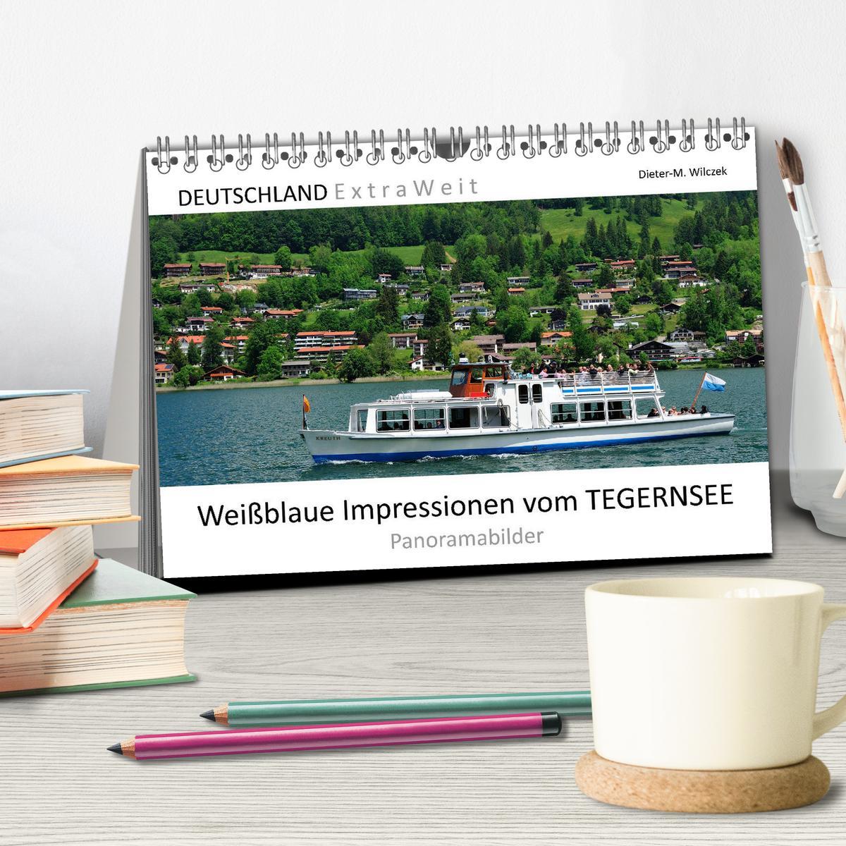 Bild: 9783383797255 | Weißblaue Impressionen vom Tegernsee (Tischkalender 2025 DIN A5...