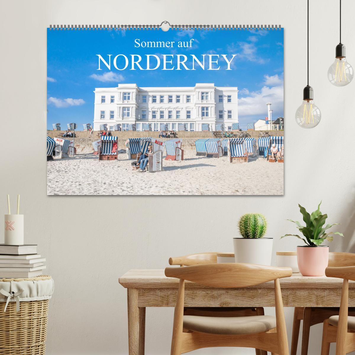 Bild: 9783435076413 | Sommer auf Norderney (Wandkalender 2025 DIN A2 quer), CALVENDO...