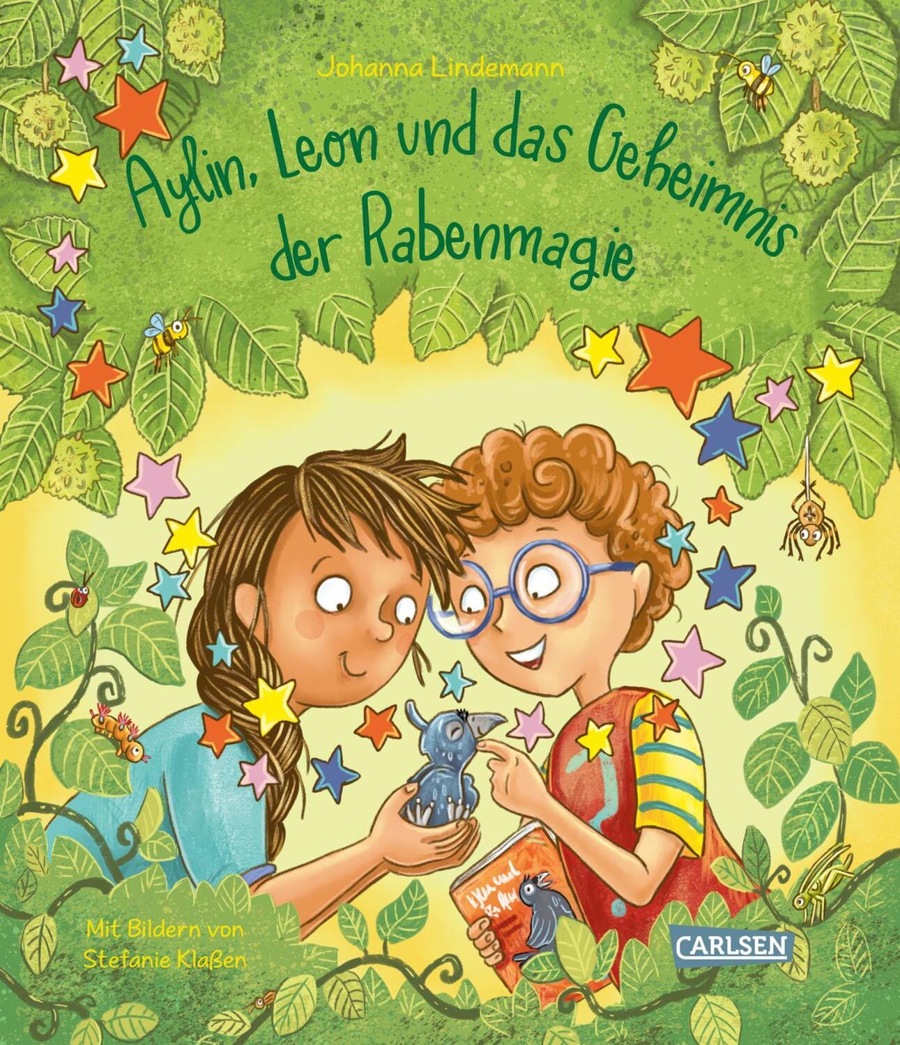 Cover: 9783551522320 | Aylin, Leon und das Geheimnis der Rabenmagie | Johanna Lindemann