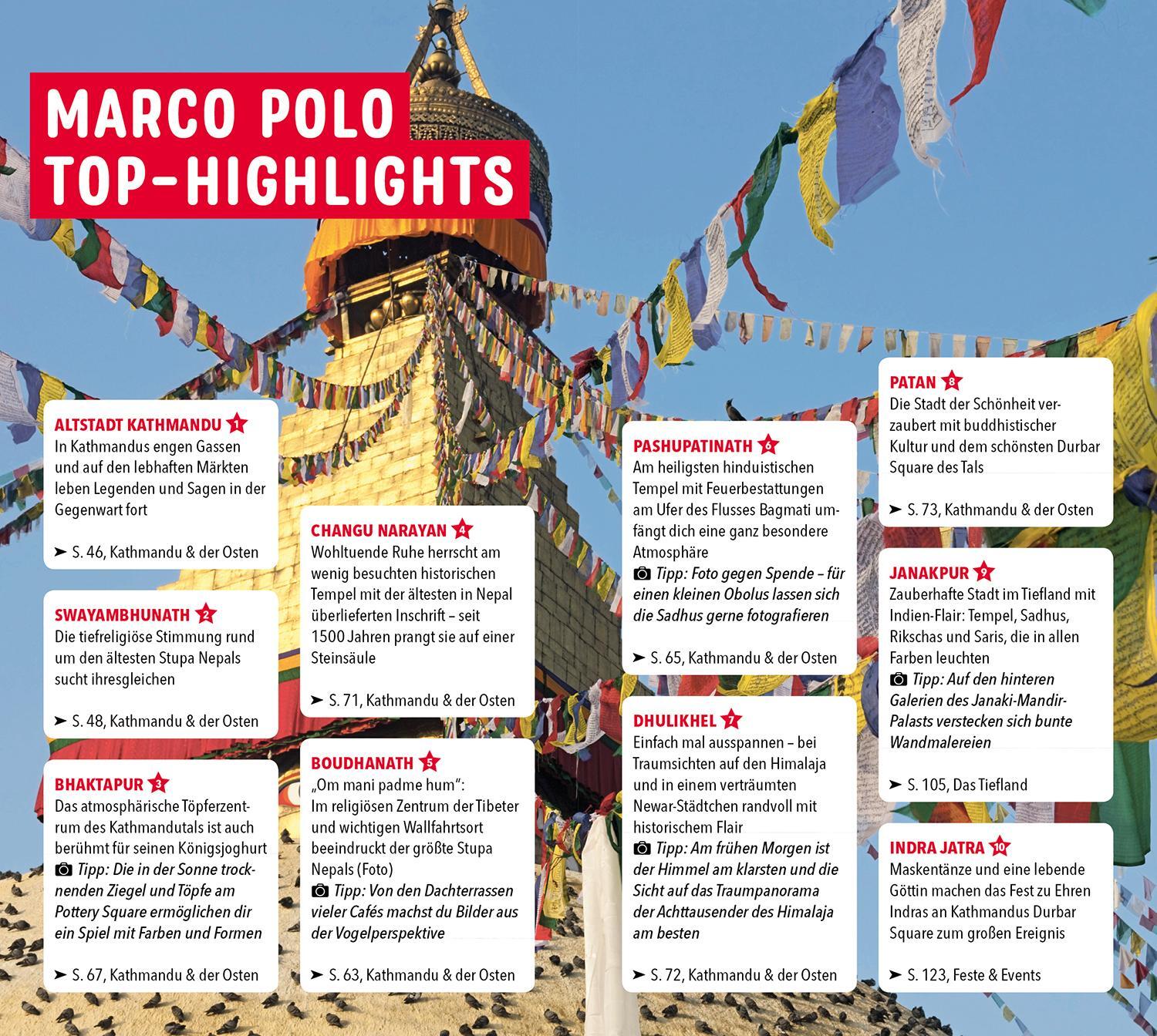 Bild: 9783829750479 | MARCO POLO Reiseführer Nepal | Volker Häring (u. a.) | Taschenbuch