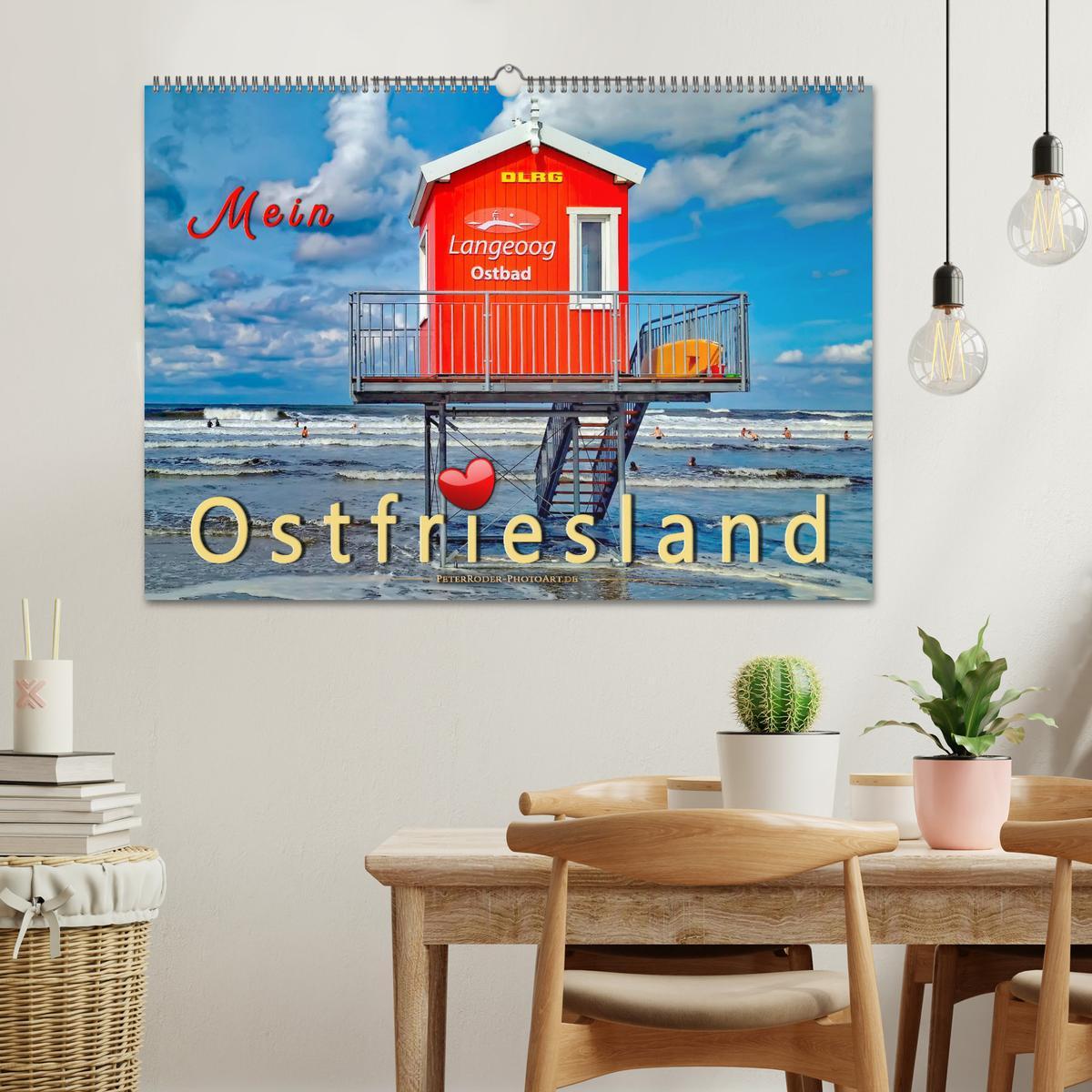 Bild: 9783435320462 | Mein Ostfriesland (Wandkalender 2025 DIN A2 quer), CALVENDO...