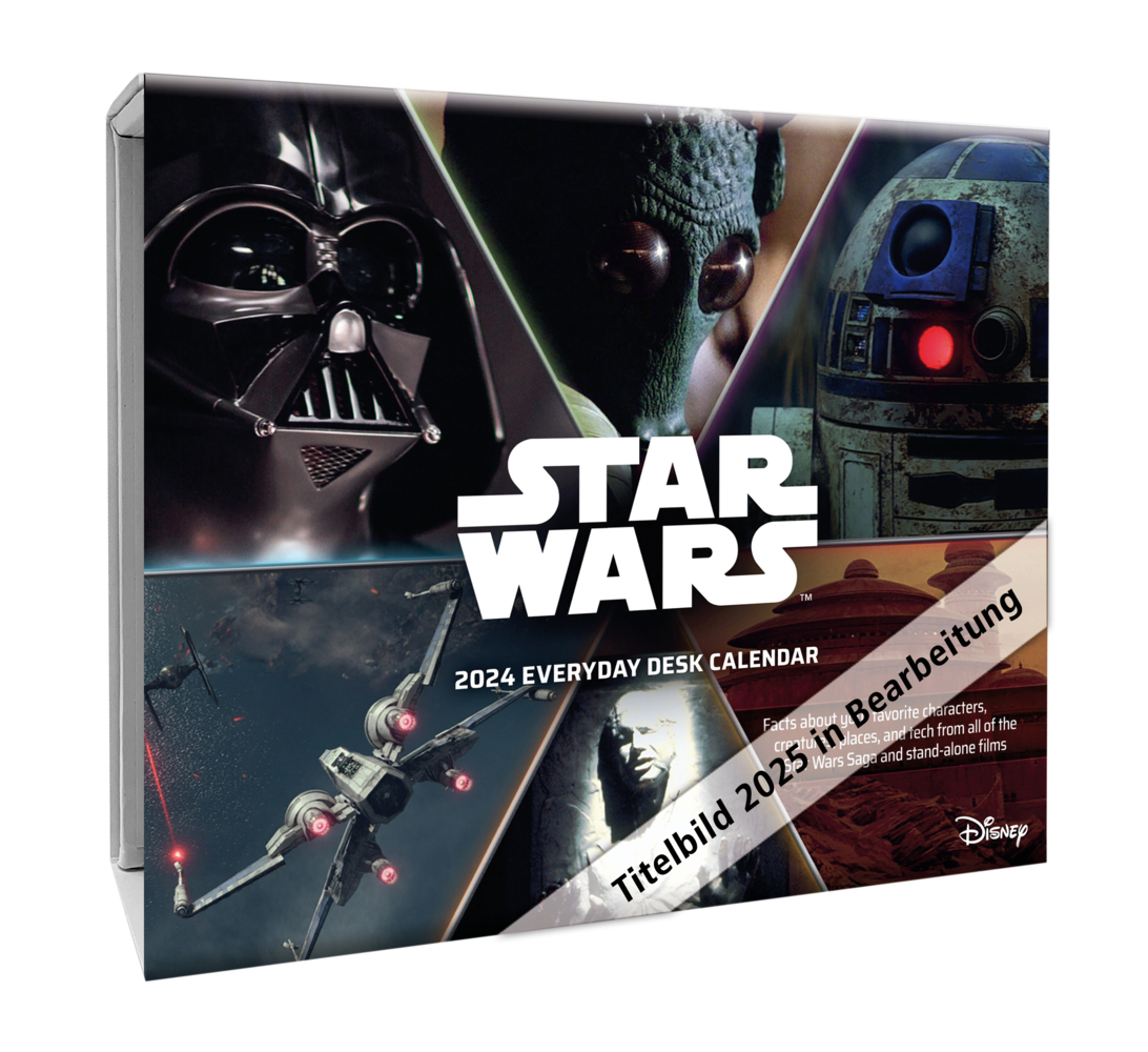 Cover: 9781835271841 | Star Wars 2025 | Original Danilo-Tagesabreißkalender [Kalendar] | Ltd