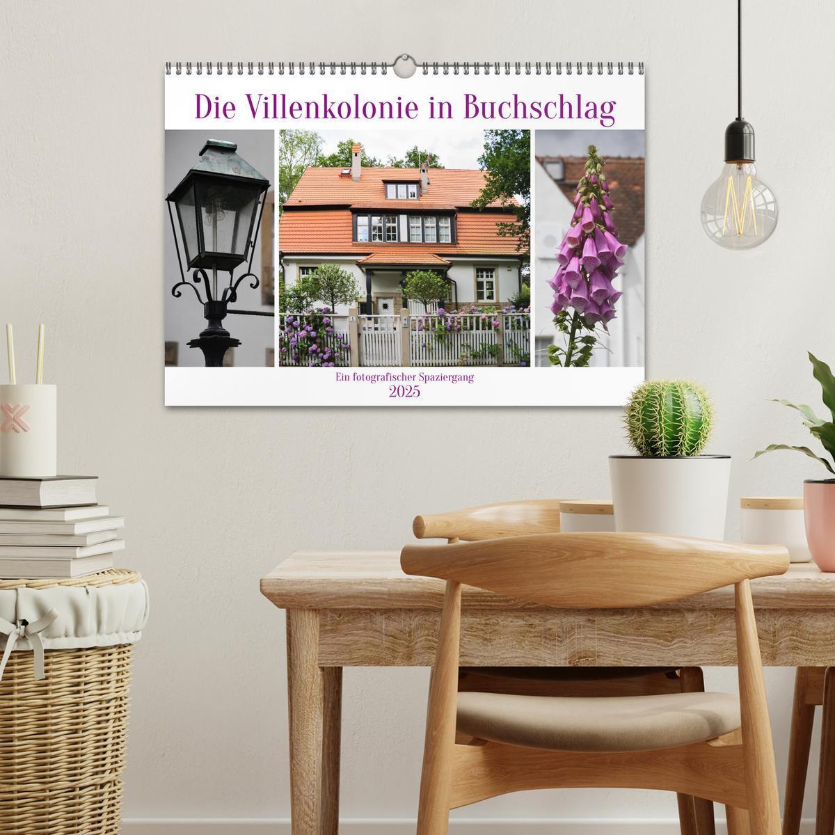 Bild: 9783457196878 | Die Villenkolonie in Buchschlag (Wandkalender 2025 DIN A3 quer),...