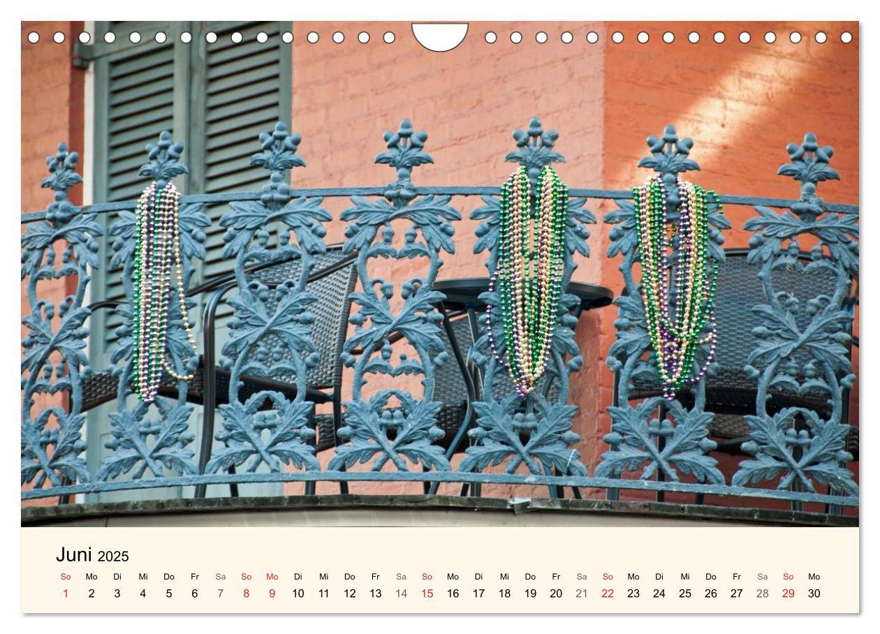 Bild: 9783435734399 | Sommer in New Orleans (Wandkalender 2025 DIN A4 quer), CALVENDO...