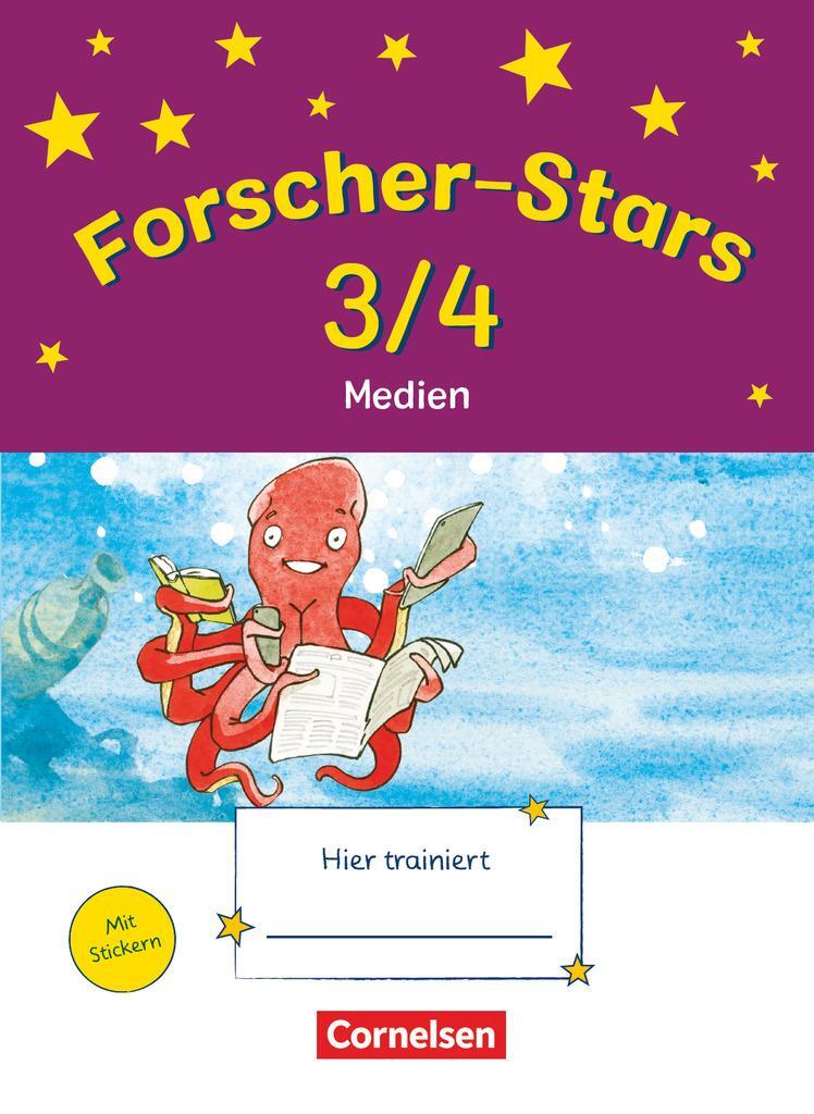 Cover: 9783637026889 | Forscher-Stars 3./4. Schuljahr - Medien | Übungsheft. Mit Lösungen