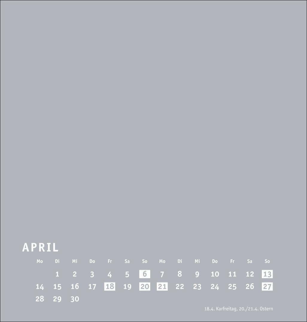 Bild: 9783756407903 | Premium-Bastelkalender silbergrau mittel 2025 | Heye | Kalender | 2025