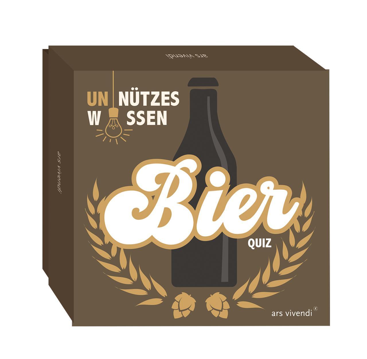 Cover: 9783747205785 | Unnützes Wissen Bier-Quiz | Box mit 66 Spielkarten und Anleitung