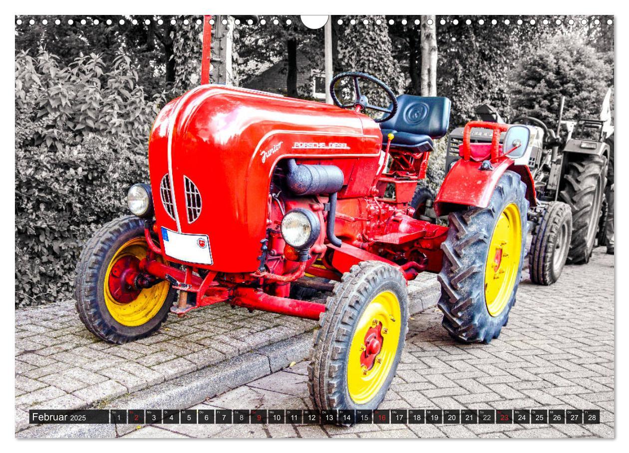 Bild: 9783435422036 | Trecker-Liebhaber (Wandkalender 2025 DIN A3 quer), CALVENDO...