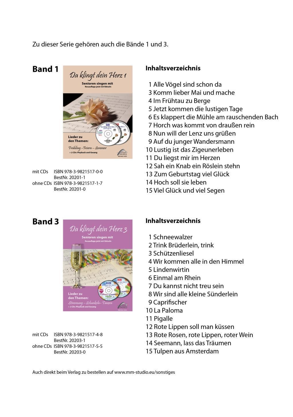 Bild: 9783982151724 | Da klingt dein Herz 2 (inkl. 2 Begleit-CDs) | Hoffmann Horst | Buch