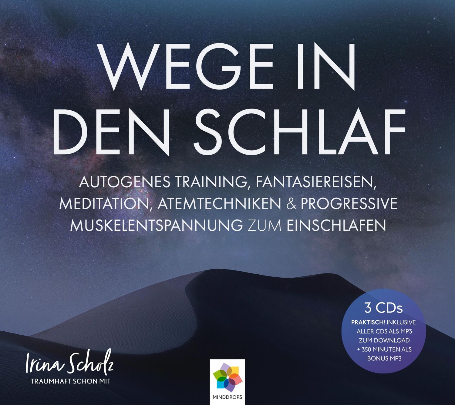 Cover: 9783943396096 | WEGE IN DEN SCHLAF | Irina Scholz | Audio-CD | 3 Audio-CDs | Deutsch