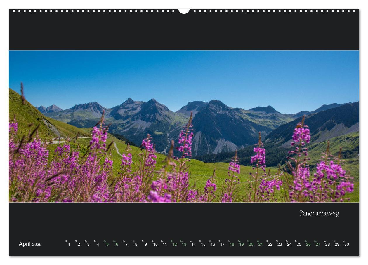 Bild: 9783435140244 | Arosa Panorama (Wandkalender 2025 DIN A2 quer), CALVENDO...