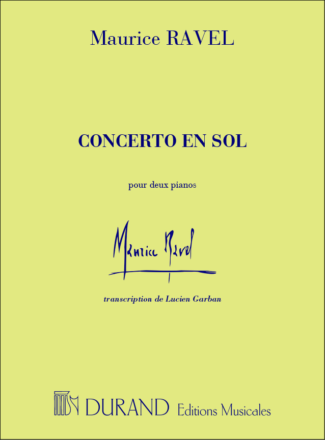 Cover: 9790044076796 | Concerto En Sol | Maurice Ravel | Buch | 2001 | Editions Durand