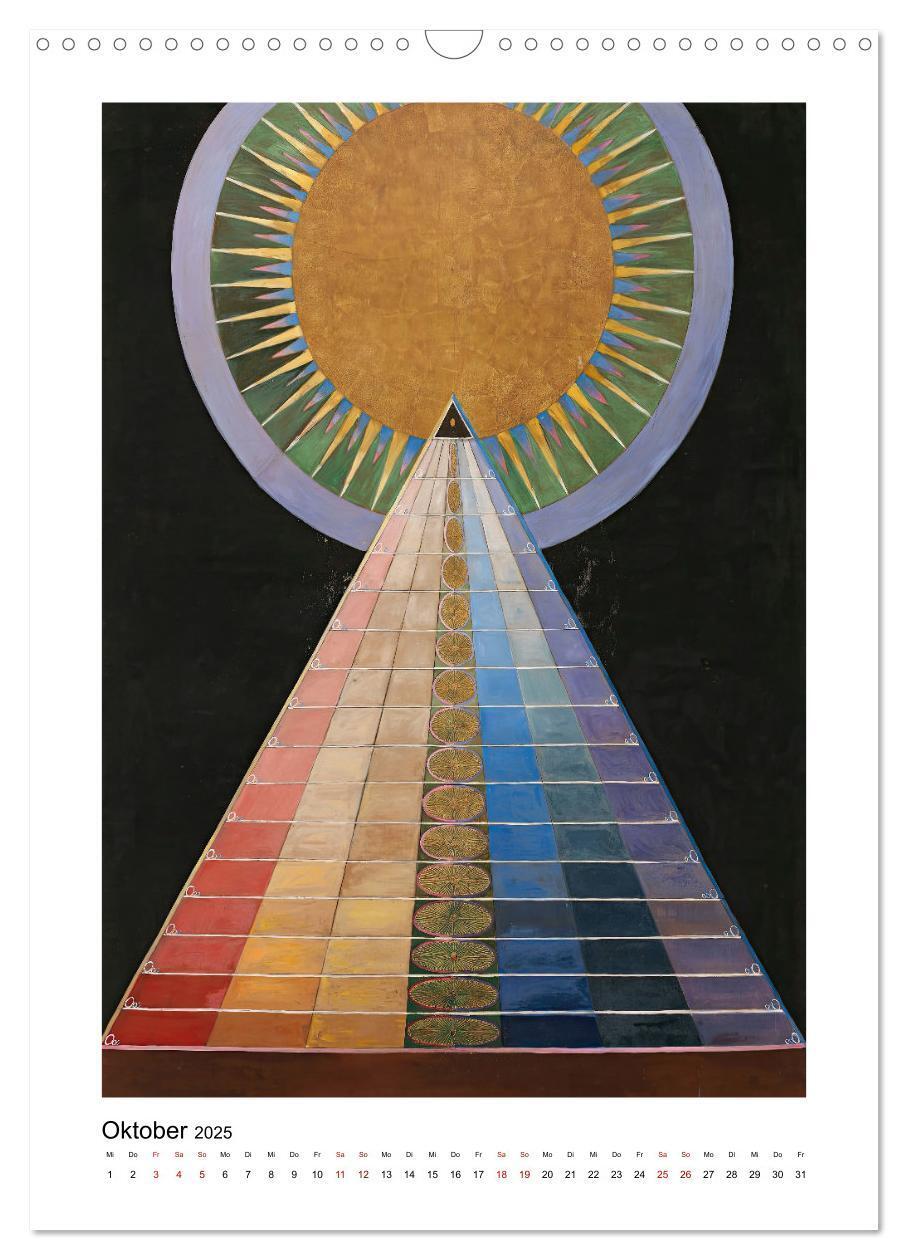 Bild: 9783383967597 | Hilma af Klint - Ein Jahr voller mystischer Kunst (Wandkalender...